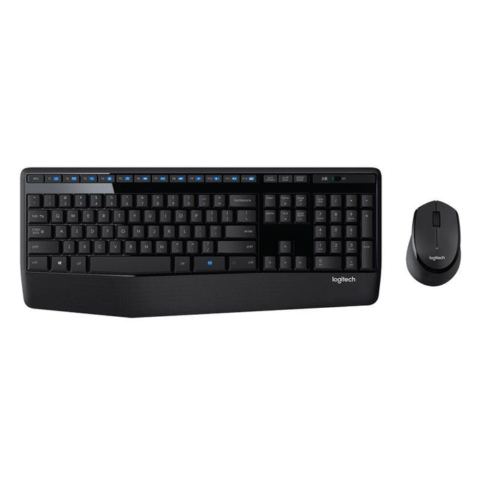 Logitech Wireless Combo MK345 COMFORT with Full-Size Keyboard and Right-Handed Mouse