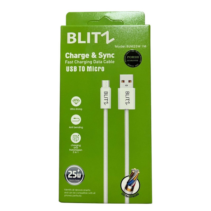BLITZ UM25W 1M/USB-MICRO