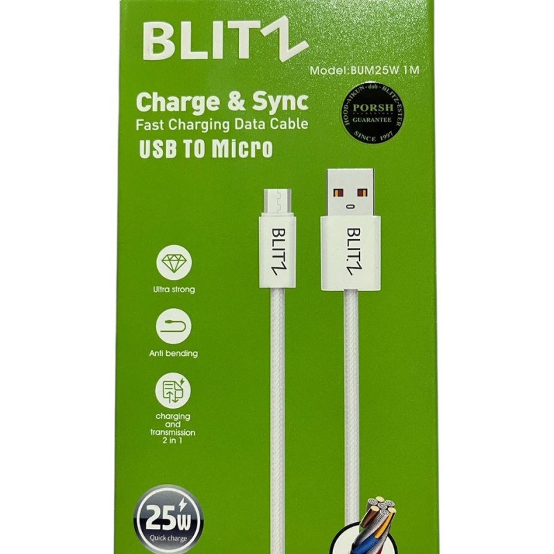 BLITZ UM25W 1M/USB-MICRO
