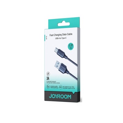 JOYROOM S-A9 FAST CHARGING DATA CABLE USB-A TO TYPE-C 1M 3A