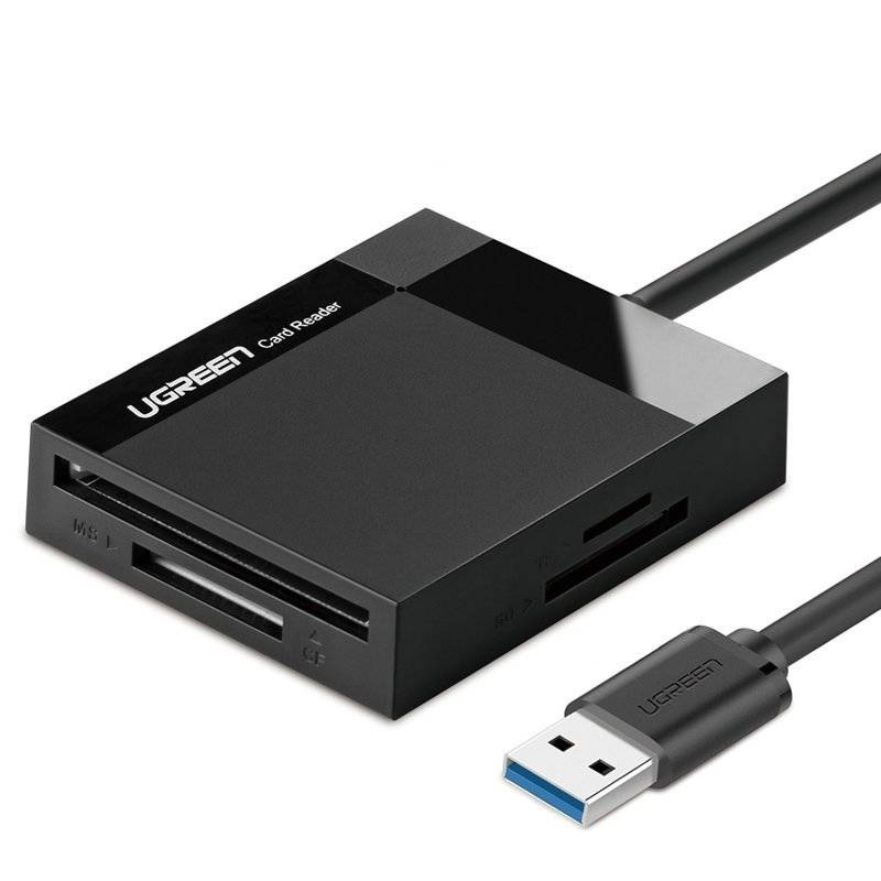 UGREEN 30333 50cm USB 3.0 All-in-One Card Reader – CR125