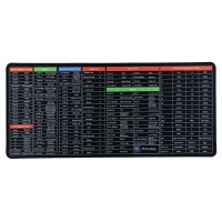 Pad mouse shortcut keys 30*70mm