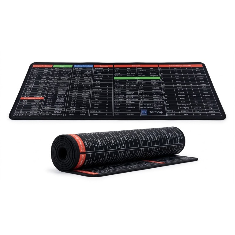 Pad mouse shortcut keys 30*70mm
