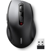 Ugreen Wireless Mouse 2.4GHz Ergonomic Mouse USB Receiver 5 Levels 1600 DPI, Compatible with Computer PC MacBook Laptop Windows 11 10 macOS Linux