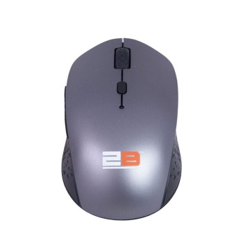 2B (MO 58A) Bluetooth 3.0-5.0-2.4GHz Mouse with 800/1200/1600 Gray