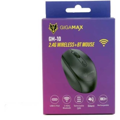 GIGAMAX GM-10 2.4G Wirless+BT mouse GIGAMAX GM-10 2.4G Wirless+BT mouse