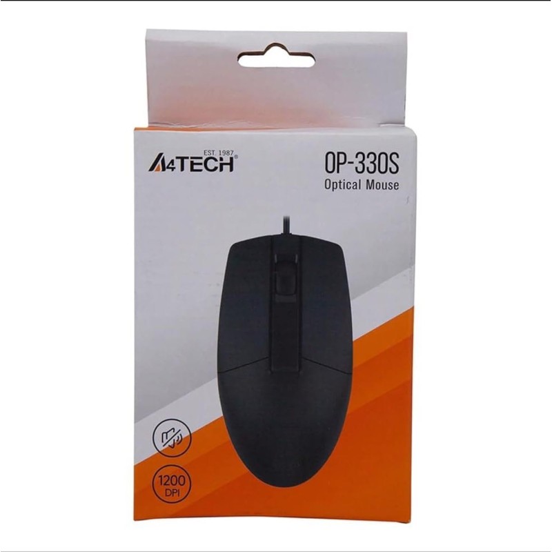 Mouse A4tech OP-330S Black