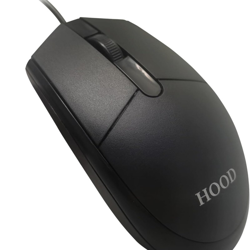 Hood M777 Wired USB Mouse,Black