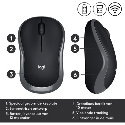 LOGITECH M185 Wireless Mouse