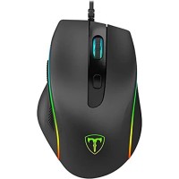 T-DAGGER TGM208 COLONEL RGB Gaming Mouse | 6,400 DPI Optical Sensor | 6 Programmable Buttons