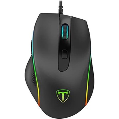 T-DAGGER TGM208 COLONEL RGB Gaming Mouse | 6,400 DPI Optical Sensor | 6 Programmable Buttons