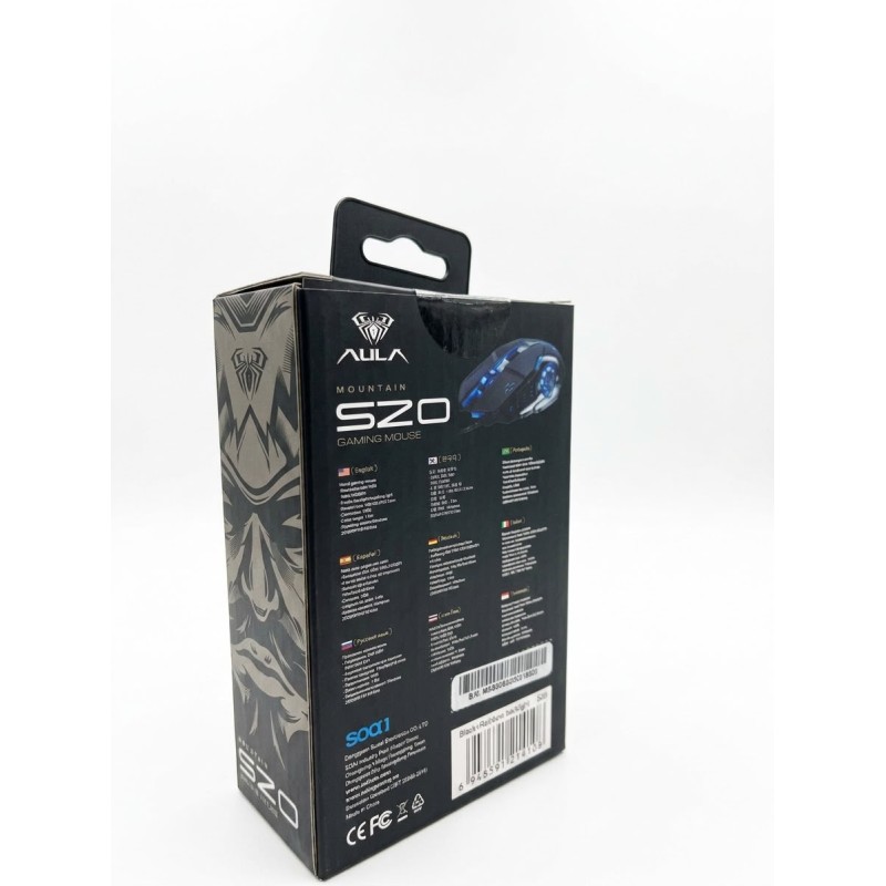 Aula S20 3200 Dpi LED Macro Gaming Mouse