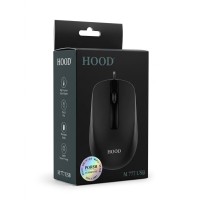 Hood M777 Wired USB Mouse,Black