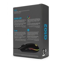 Logitech G102 LIGHTSYNC RGB 6 Button Gaming Mouse