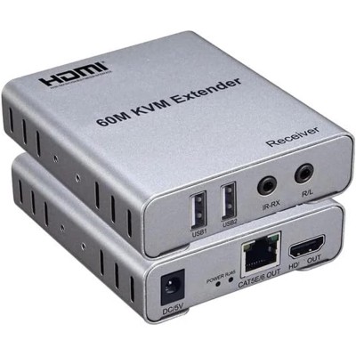 HDTV 60M KVM Extender With Audio HDTV 60M KVM Extender With Audio