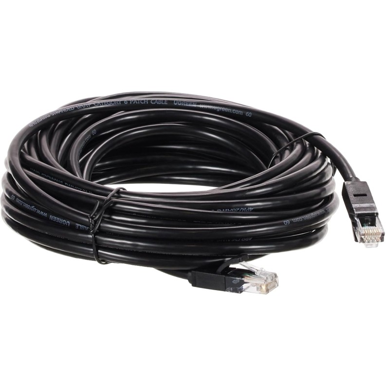 UGREEN 20164 Cat 6 U/UTP Lan Cable 10m (Black)