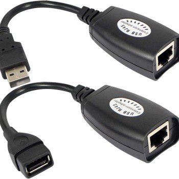 USB 2.0 EXTENDER BY(RJ45) 100M
