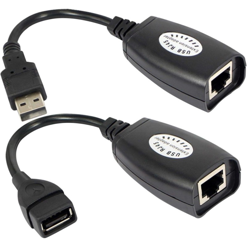 USB 2.0 EXTENDER BY(RJ45) 100M