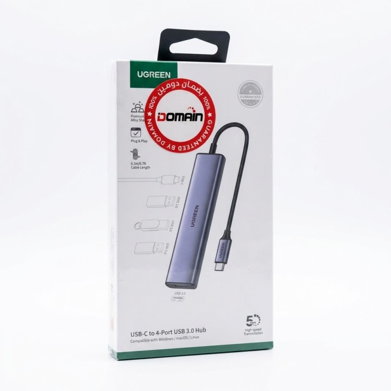 Ugreen Aluminum 4 in 1 USB C to USB 3.0 Hub 