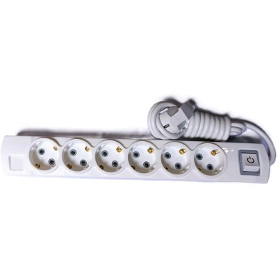 Walsan Power Strip Power Strip 6 PORT