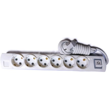 Walsan Power Strip Power Strip 6 PORT