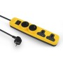 Ilock (5028)Power Strip 4 Outlets (2 Schuko Sockets + 2 Universal Sockets)