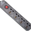 Systemmax Power Strip - 4 Sockets