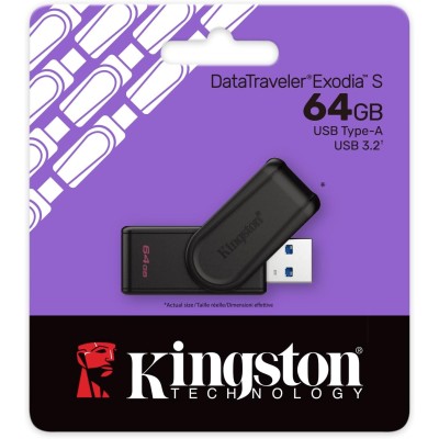 kINGSTON 64GB DATATRAVELER EXODIA USB 3.2