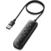 Ugreen Hub-USB-A 3.0 To 4 Port USB-A 3.0 Hub 1m Black 