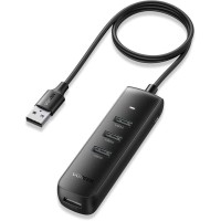Ugreen Hub-USB-A 3.0 To 4 Port USB-A 3.0 Hub 1m Black 