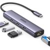 Ugreen Aluminum 4 in 1 USB C to USB 3.0 Hub 