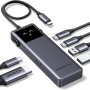 UGREEN (35998) Uno 6 in 1 USB-C Hub with 10Gbps USB-C & USB-A Data Ports 4K@60Hz HDMI 