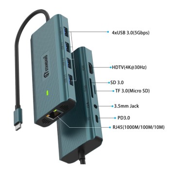 Standard USC-C 10 in 1 ST-UC962