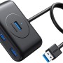 UGREEN CR113 (20291) USB 3.0 HUB 1M - BLACK