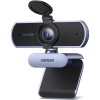 Ugreen Webcam Full HD 1080P 30FPS Camera USB PC Fixed Focus Two Micro 360 Degree Rotation Plug Play Windows MacOS Linux Youtube Streaming Skype Video Call Zoom Video Conference Gray