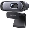 Ugreen Webcam 2K 30FPS Full HD, Webcam with Dual Microphone, 91° Field of View, Privacy Protection, Auto Focus, Automatic Light Correction, Stereo Sound, Plug & Play, PC Camera for Windows MacOS