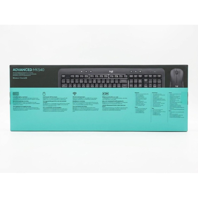 Logitech MK540 Advanced Wireless Keyboard Mouse