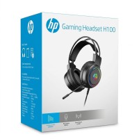 HP H100 Gaming Headset with Microphone, Volume Control, 50mm Stereo Sound Drivers HP H100 Gaming Headset with Microphone, Volume Control, 50mm Stereo Sound Drivers