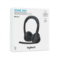 Logitech Zone 300 Wireless Bluetooth Headset with Noise-Canceling Microphone