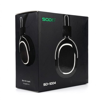 SODO SD-1004 Wireless, Wired Headphone Born To Music Built In Microphone Walk and Talk