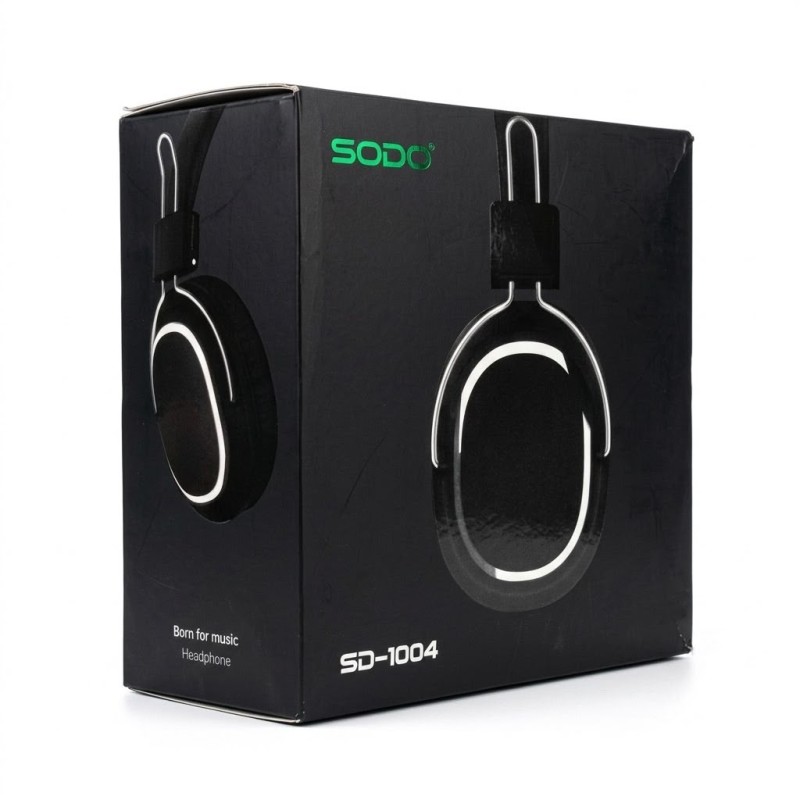 SODO SD-1004 Wireless, Wired Headphone Born To Music Built In Microphone Walk and Talk