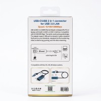 Standard USC-C /USB 3.0 TO Gigabit Ethernet Adapter ST-UE106+ Standard USC-C /USB 3.0 TO Gigabit Ethernet Adapter ST-UE106+