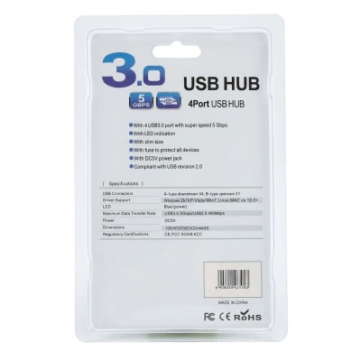 HUB 4port usb3 30CM