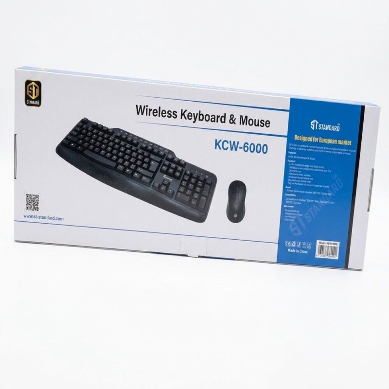 STANDARD Wireless Keyboard & Mouse KCW-6000